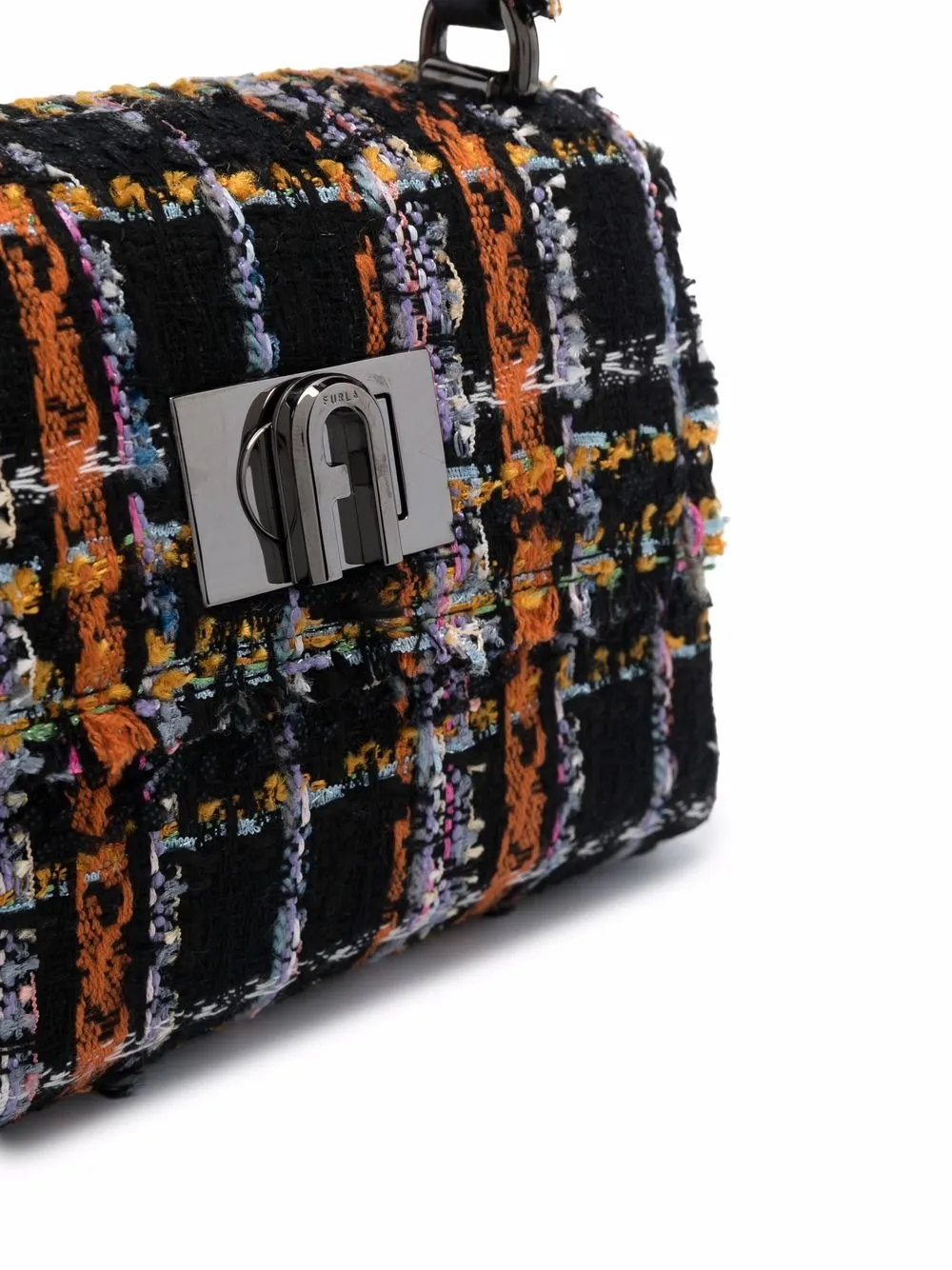 фото Furla клетчатая сумка-тоут 1927-го года