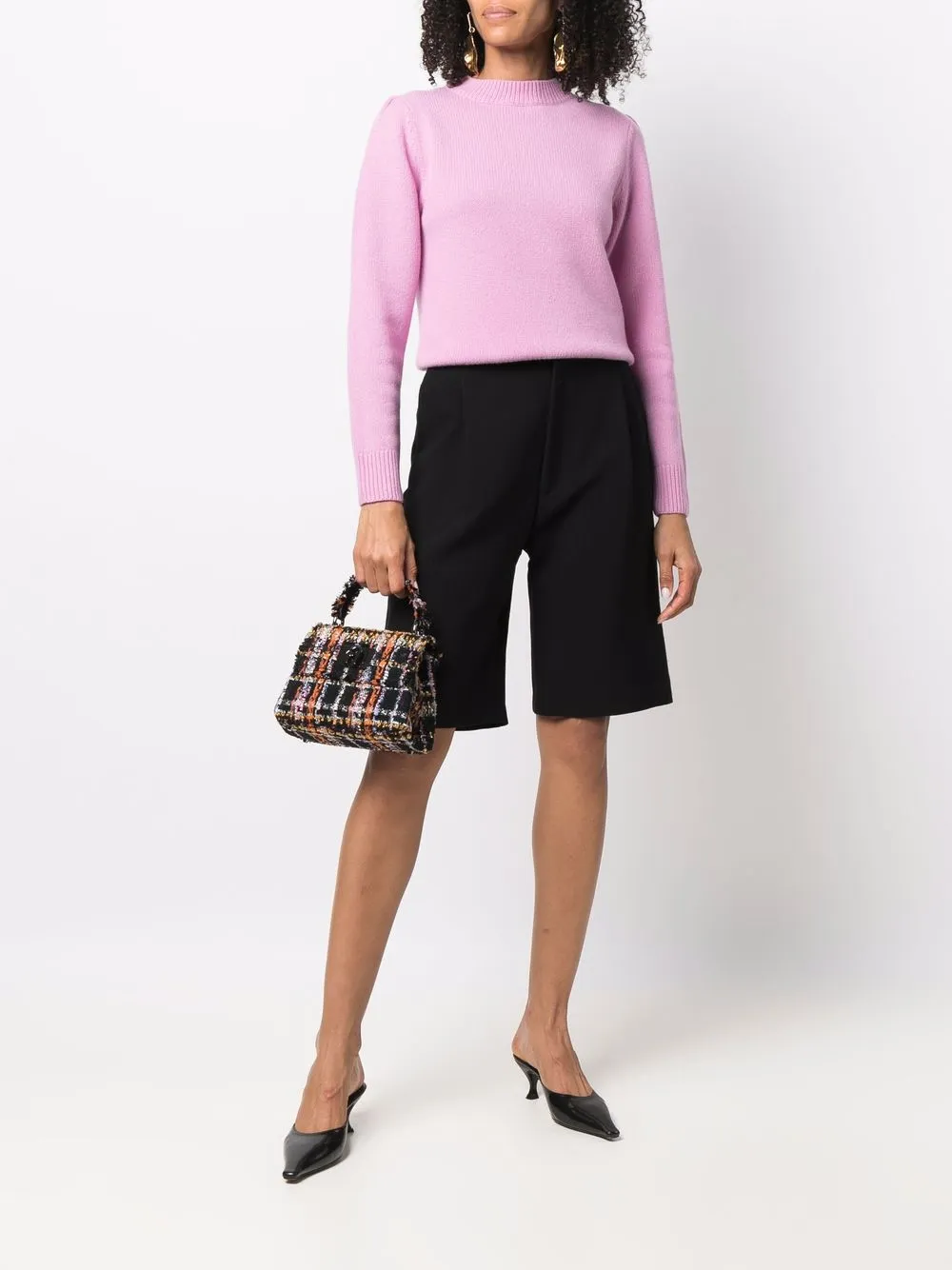 фото Furla клетчатая сумка-тоут 1927-го года