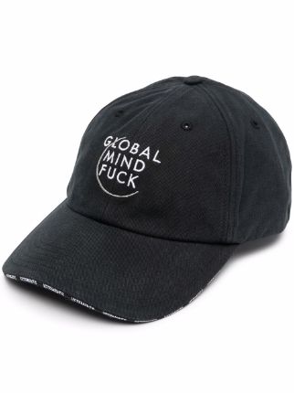 VETEMENTS Global Mind Baseball Cap - Farfetch