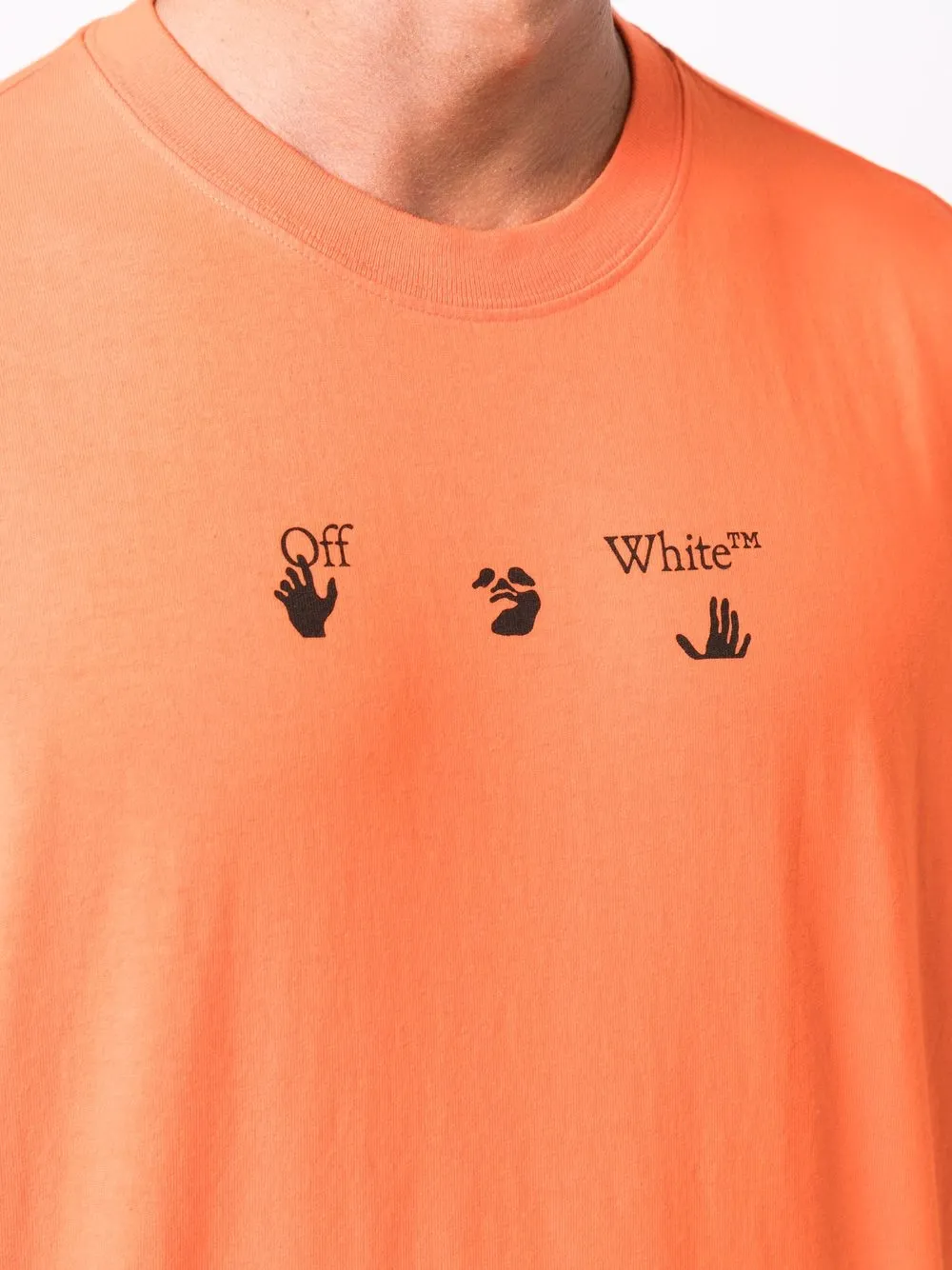 Off-White Hands Off-print T-shirt - Farfetch