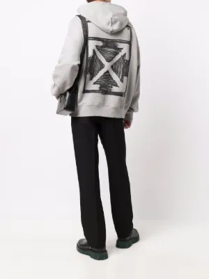off white and nike hoodie