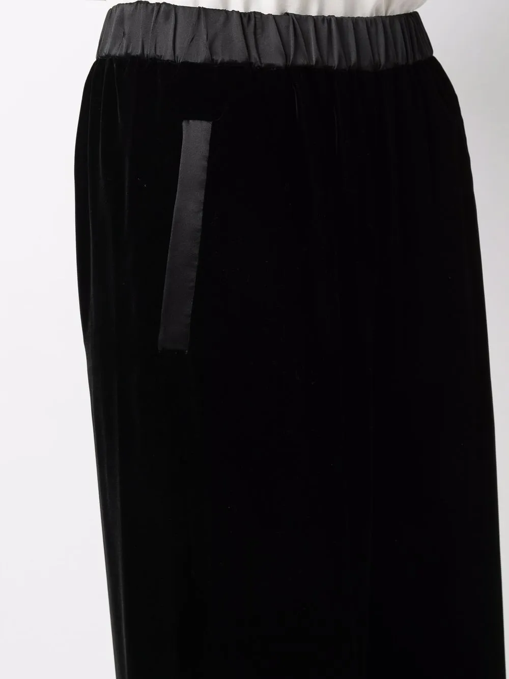 фото Emporio armani прямые брюки с атласной окантовкой