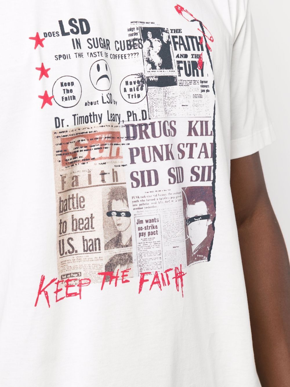 фото Faith connexion футболка с графичным принтом