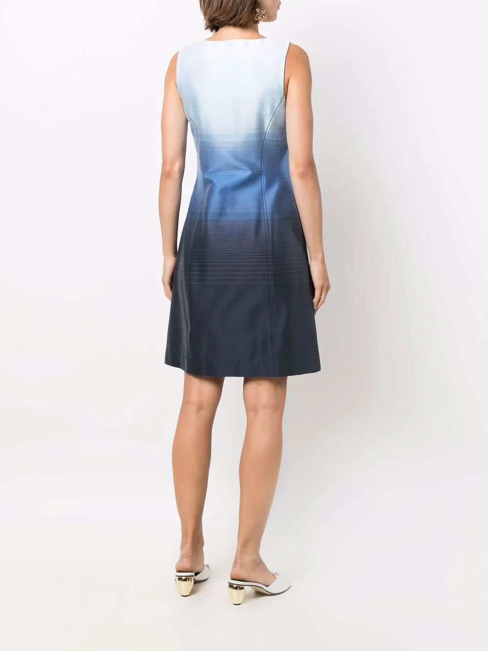 фото Boutique moschino платье с эффектом омбре