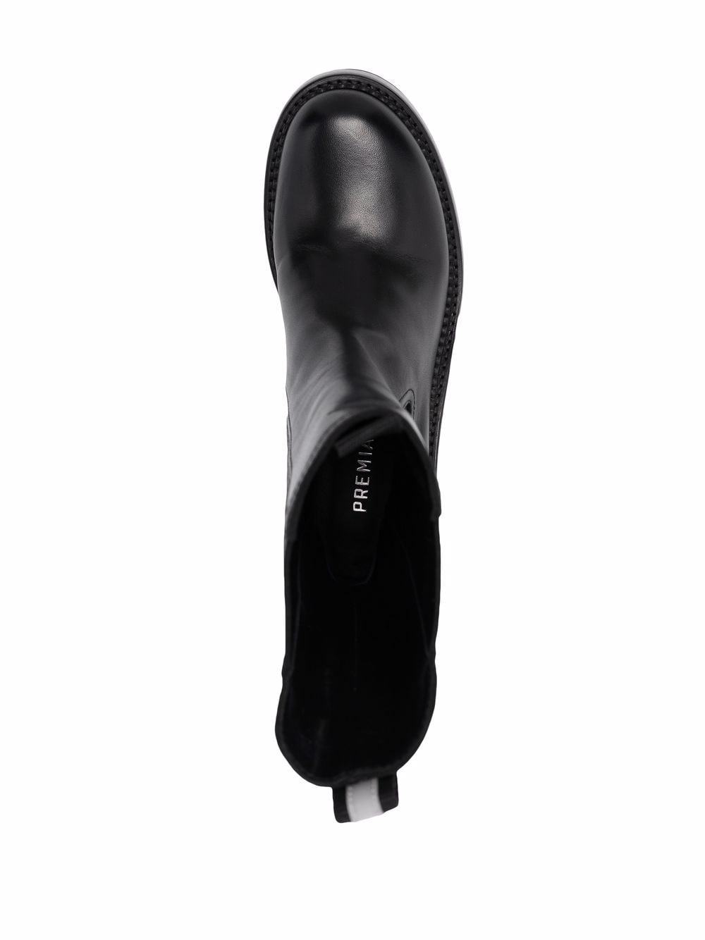Shop Premiata Chunky-sole Slip-on Boots In Black