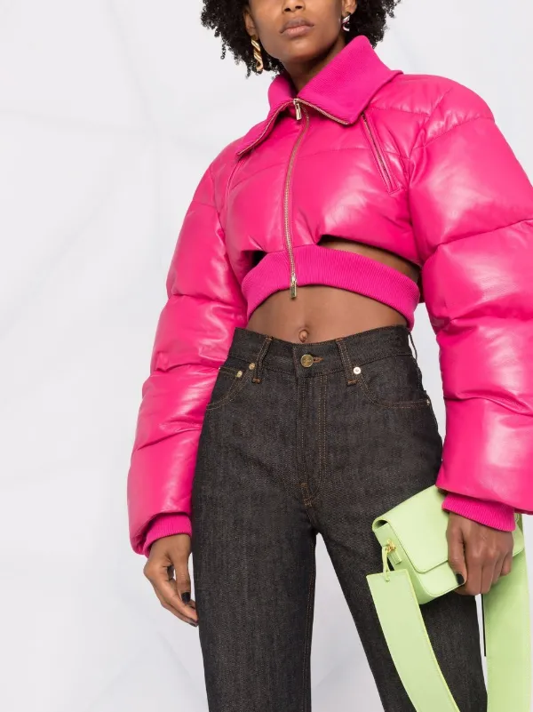 colorful crop jacket