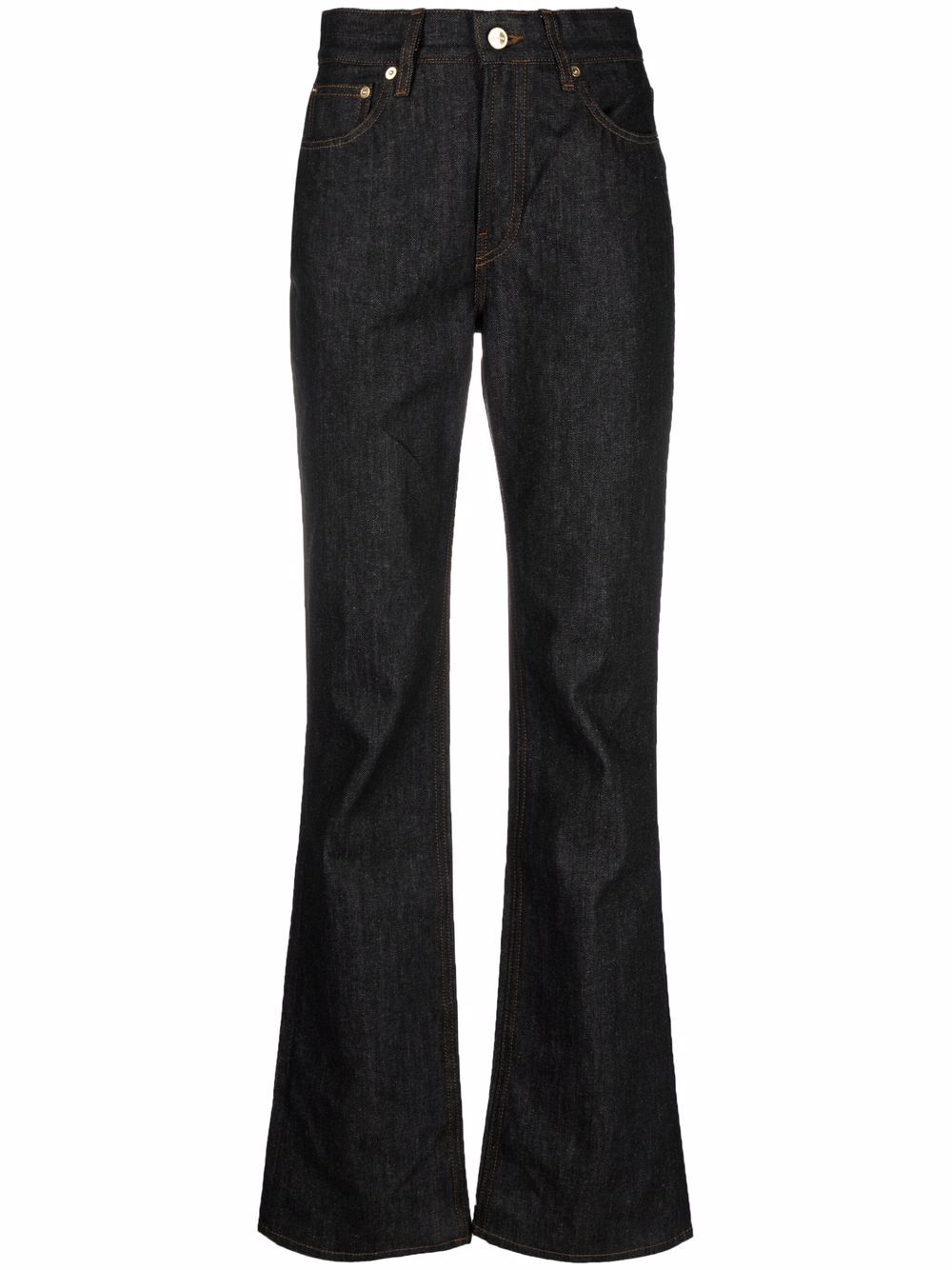 фото Jacquemus джинсы bootcut с завышенной талией
