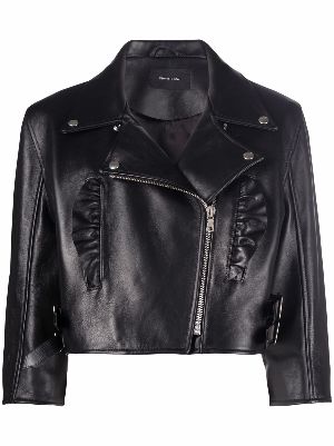 leather look jacket sale