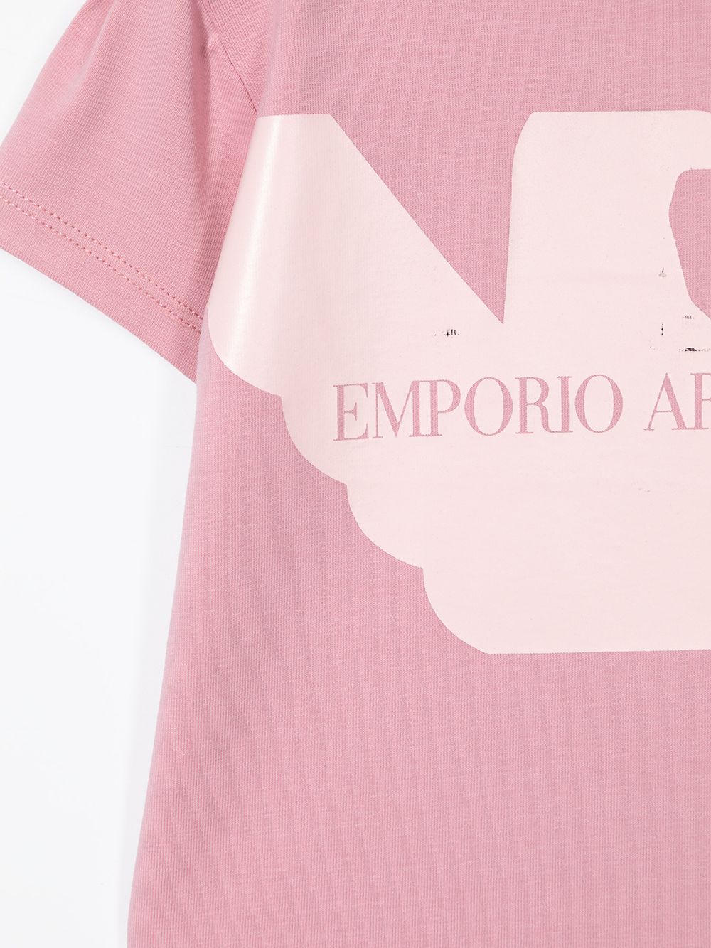 фото Emporio armani kids футболка с логотипом