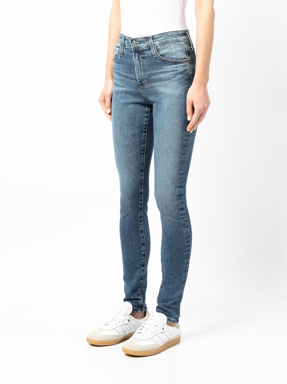 фото Ag jeans узкие джинсы средней посадки