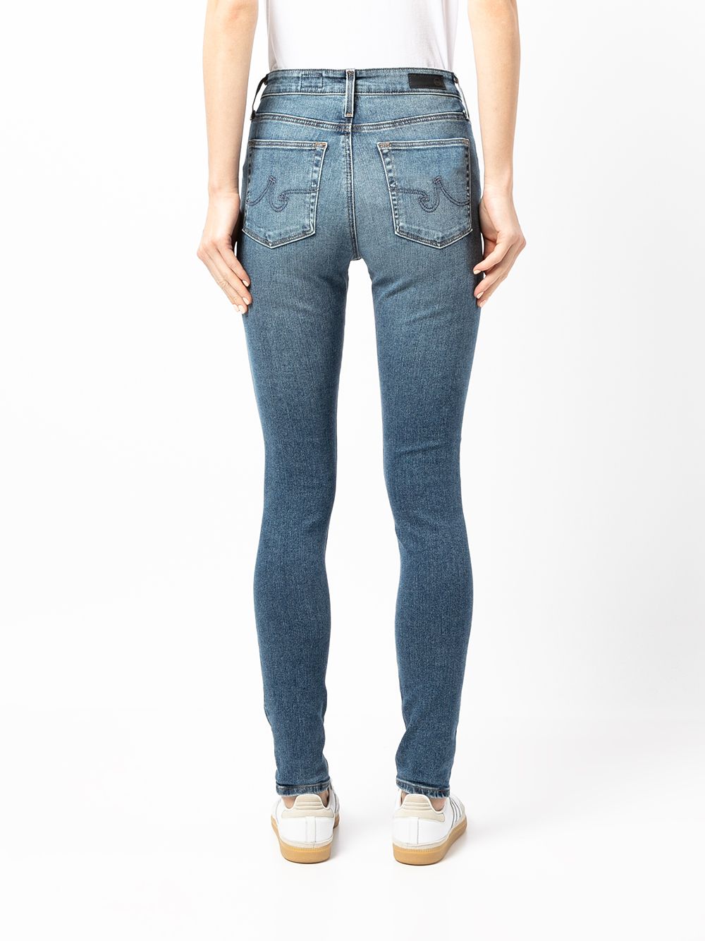 фото Ag jeans узкие джинсы средней посадки