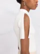 Courrèges crew-neck ribbed-knit top