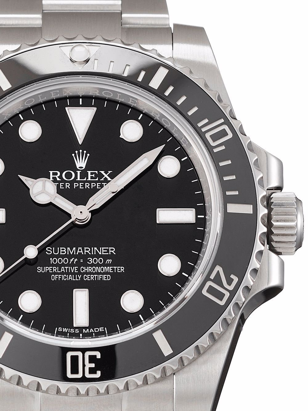Rolex 2017 pre-owned Submariner horloge - Zwart