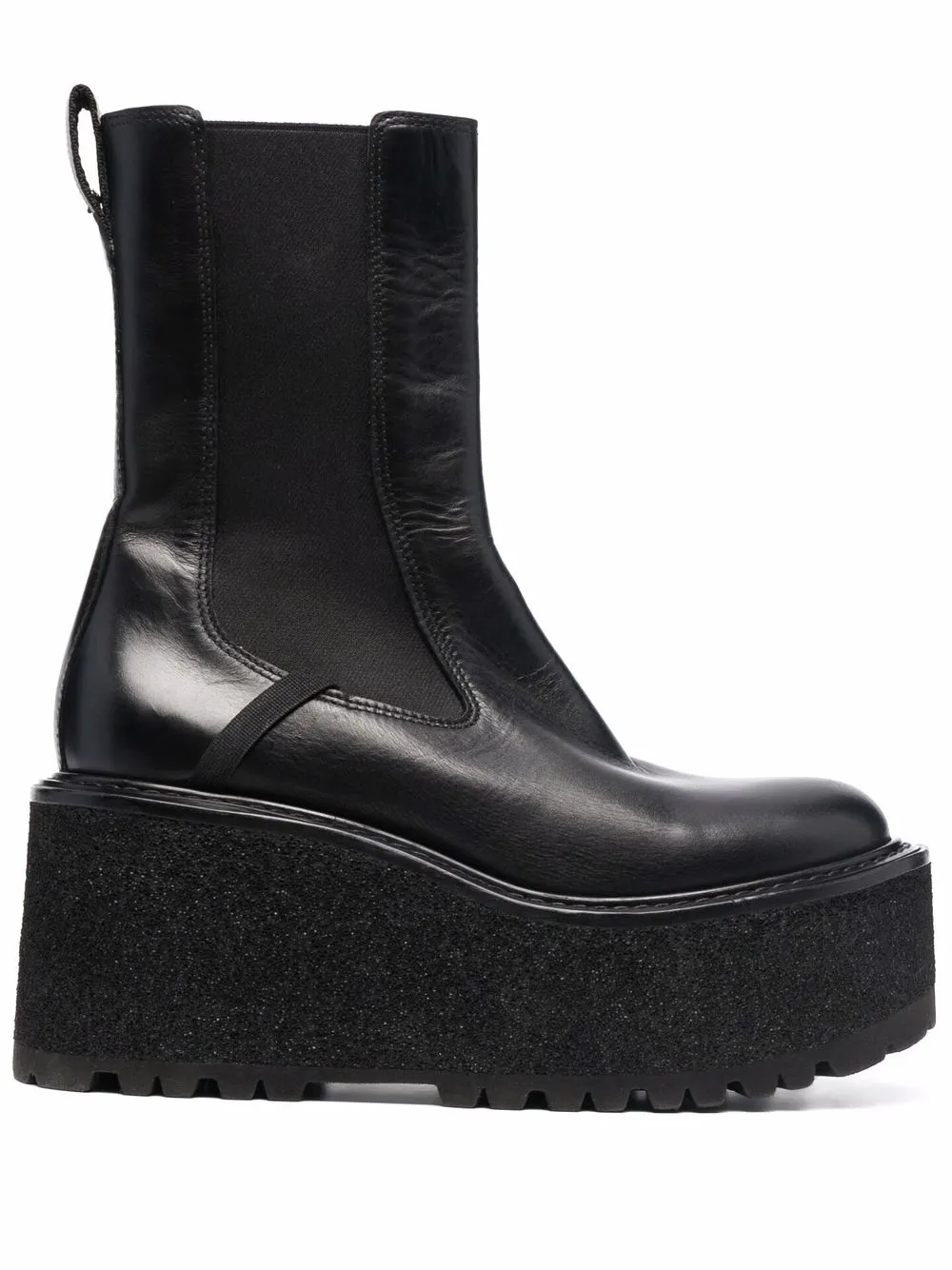 

Premiata platform sole ankle boots - Black