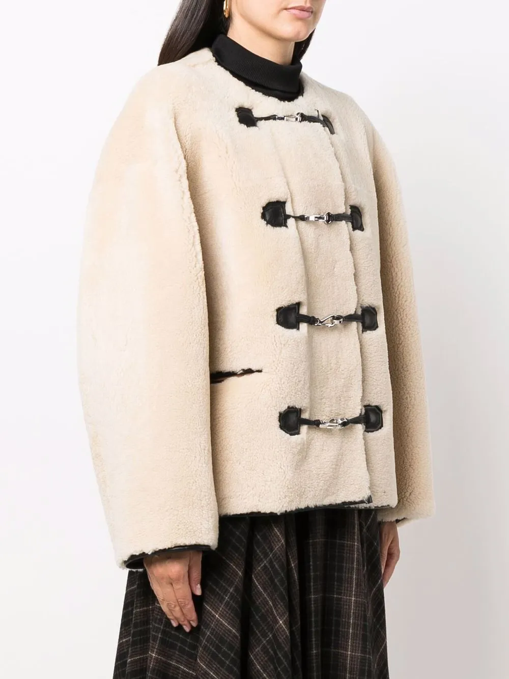 TOTEME Lammy coat Beige