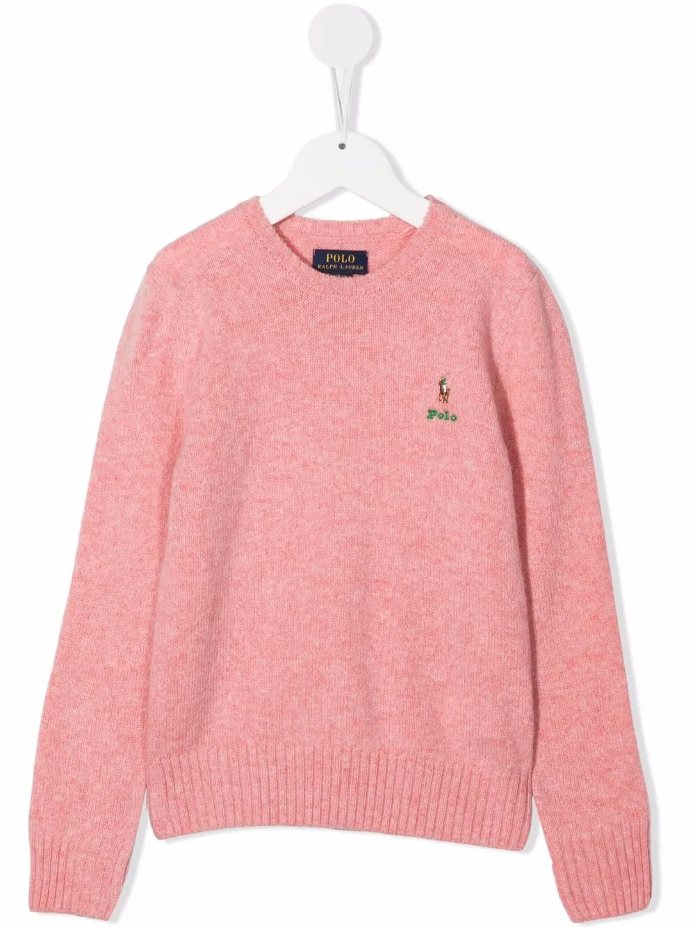 

Ralph Lauren Kids polo pony jumper - Pink