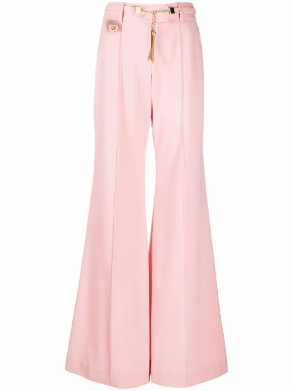 ZIMMERMANN pink Concert wide-leg 