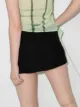 Miaou Micro front-slit miniskirt