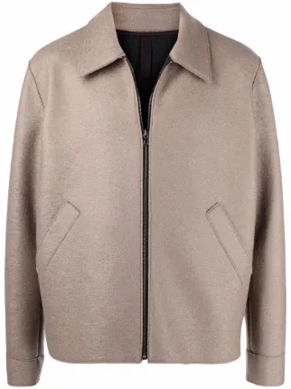 Harris Wharf London Felted Shirt Jacket 