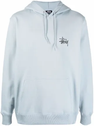 Light blue stussy on sale hoodie