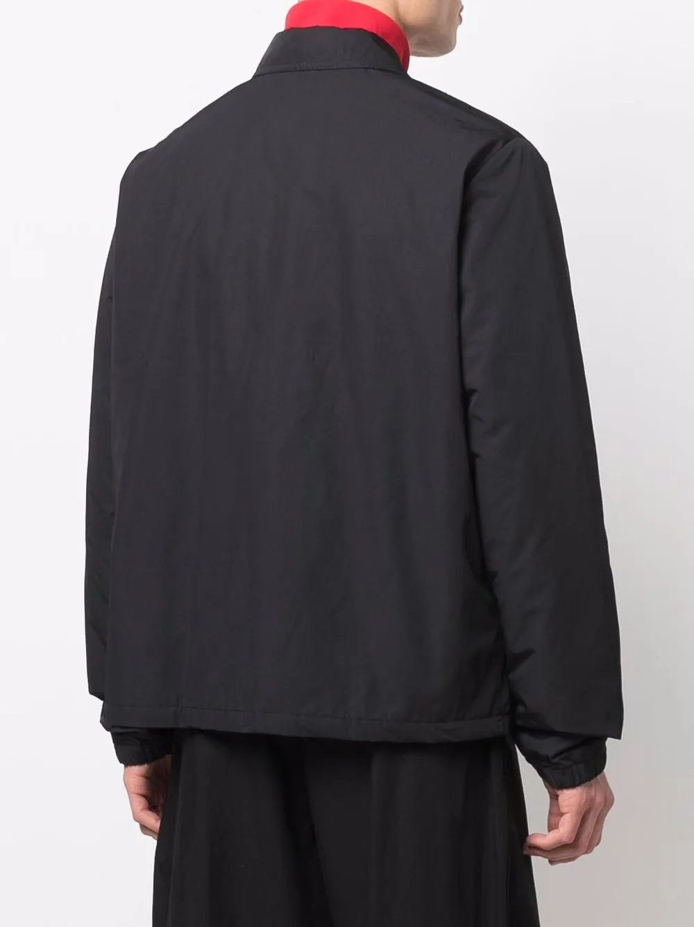 424 Button-down shirtjack Zwart