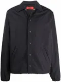 424 button-down shirt jacket - Black