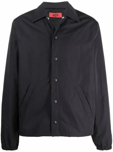 424 button-down shirt jacket