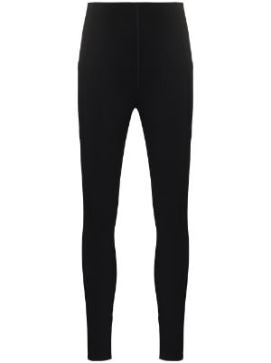 Black Power 7/8 gradient dot-print jersey leggings