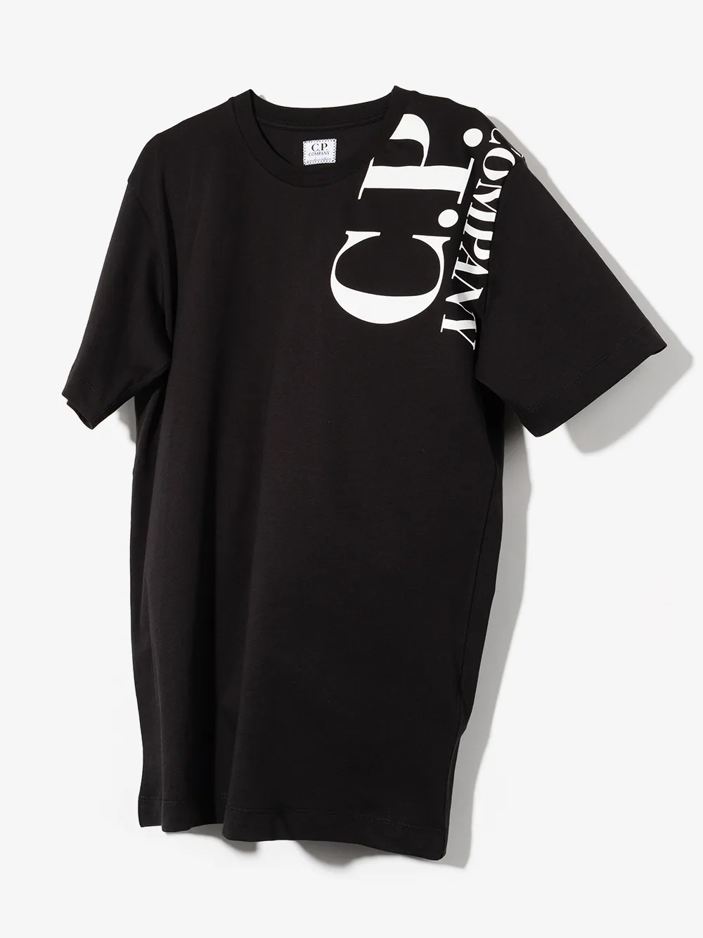 C.P. COMPANY TEEN LOGO-PRINT COTTON T-SHIRT