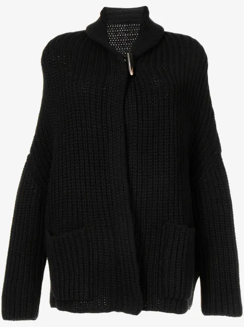 Forme D'expression chunky knit wool-cashmere cardigan