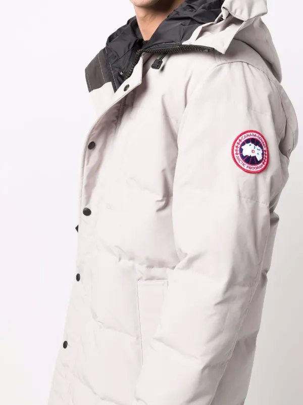 canada goose cream coat