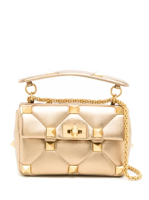 Valentino Garavani Bolsa de ombro Roman Stud média