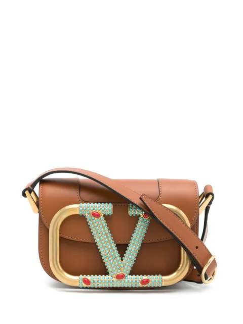 Valentino Garavani Bolsa tiracolo Valentino Garavani de couro