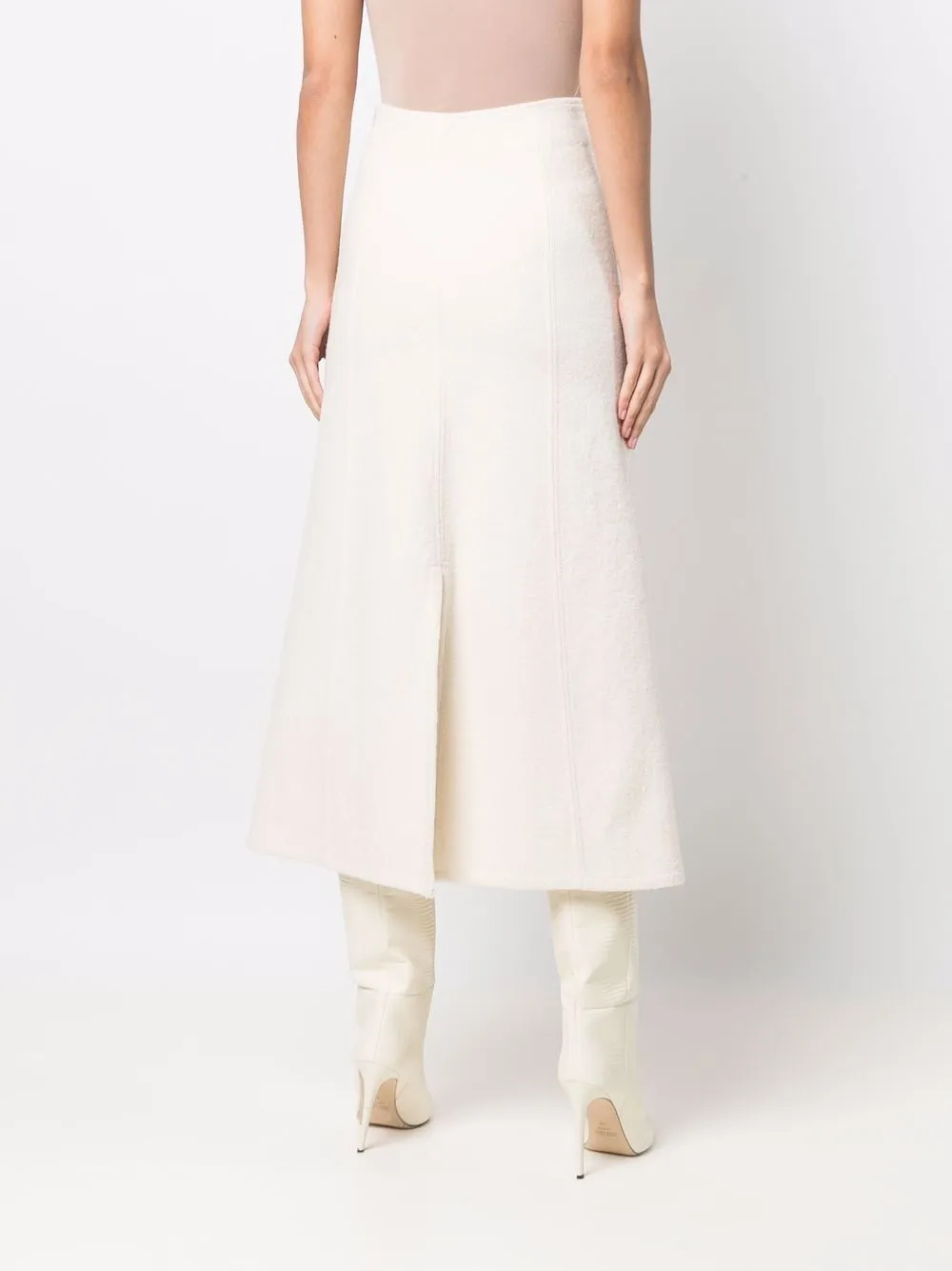 фото Jil sander юбка миди со складками