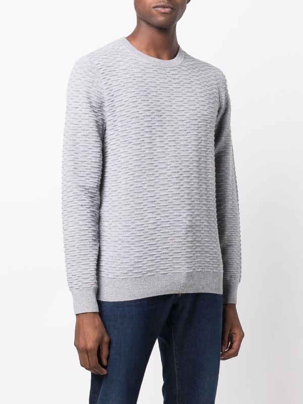 armani jeans crew neck jumper