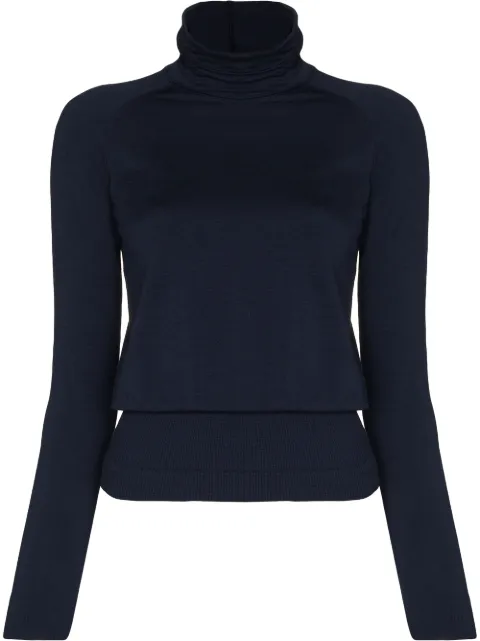 Sweaty Betty توب برقبة متوسطة وحياكة غير ظاهرة