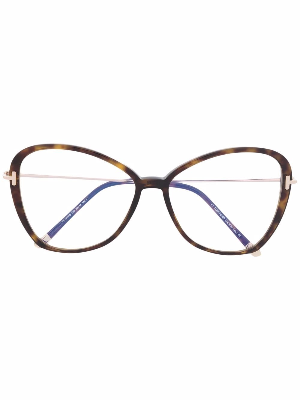 фото Tom ford eyewear глянцевые очки в массивной оправе