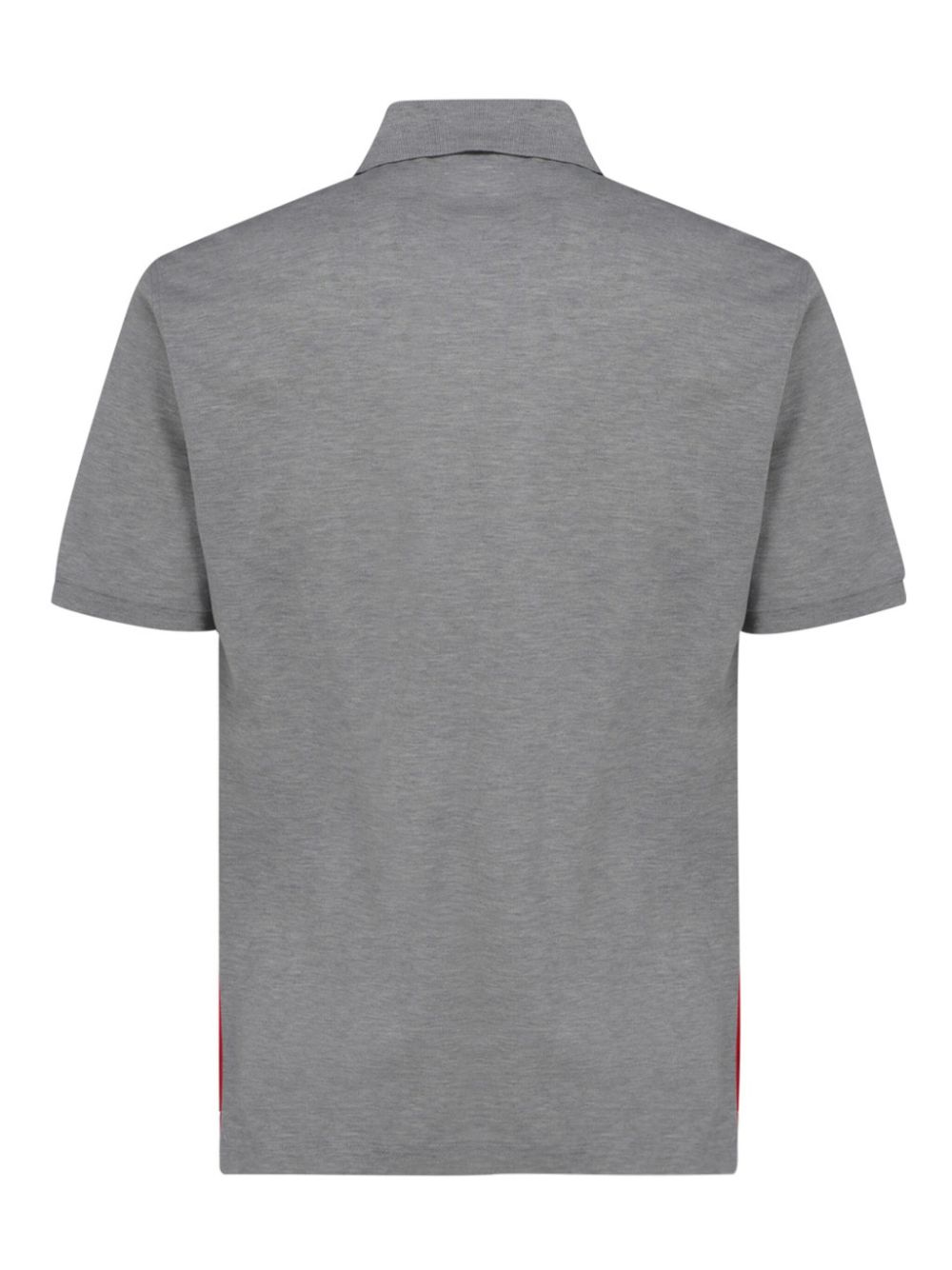 Thom Browne RWB stripe polo shirt - Grey