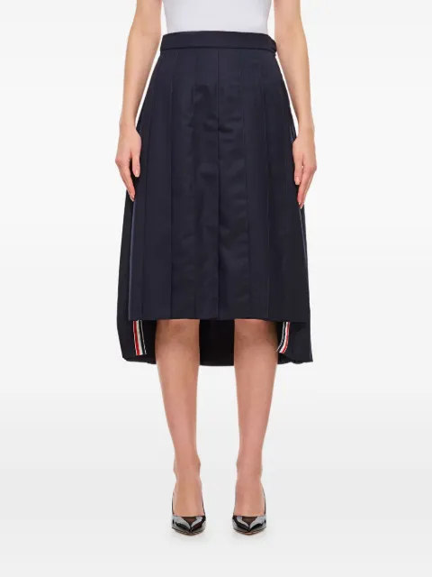 Thom Browne تنورة 'سوبر 120s' تويل بكسرات