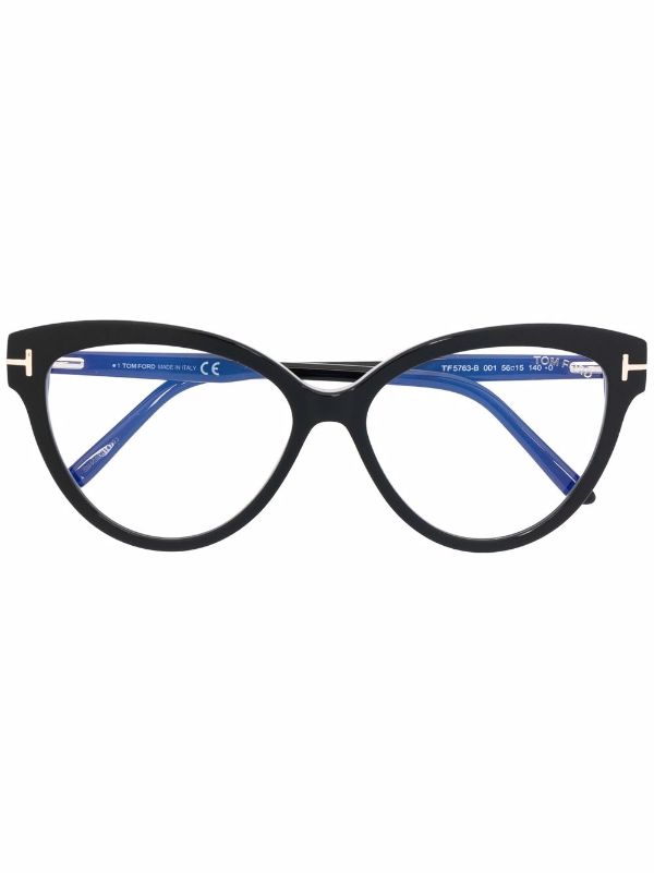 tom ford clear cat eye glasses