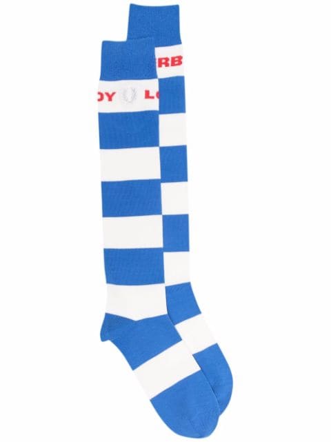 Fred Perry x Loverboy striped socks