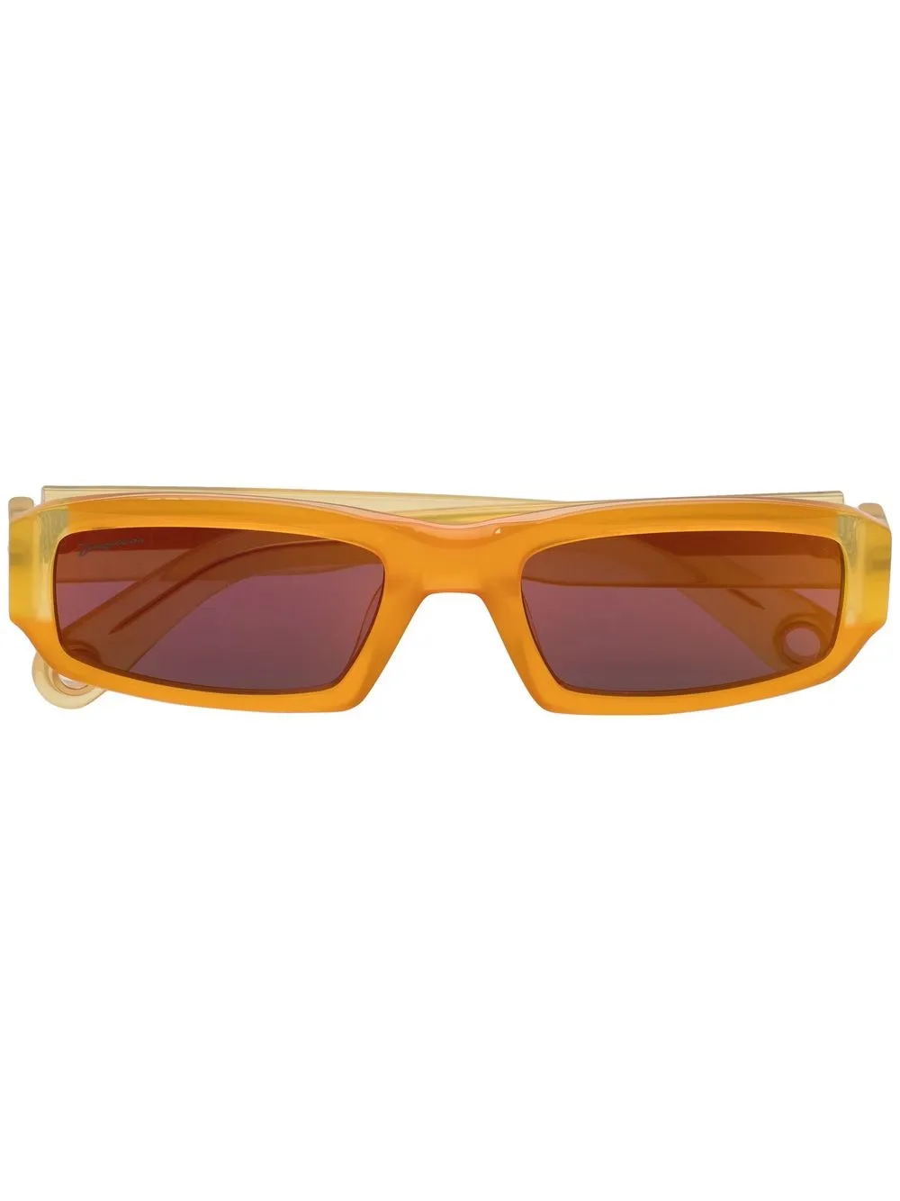 

Jacquemus lentes de sol Les Lunettes Altu con armazón rectangular - Naranja