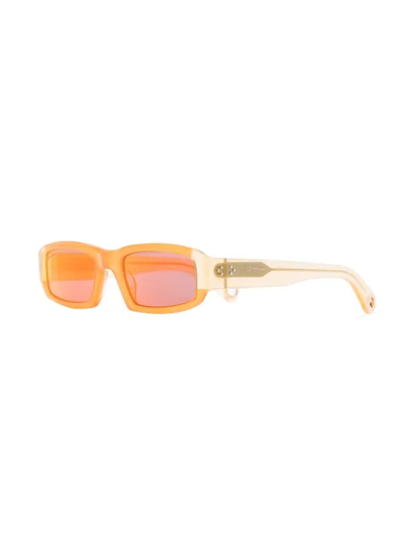 Lunettes rectangles best sale