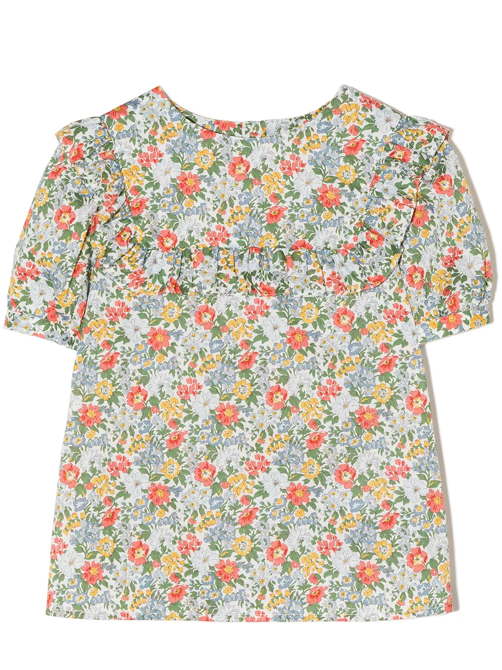 

Bonpoint blusa con estampado floral - Azul