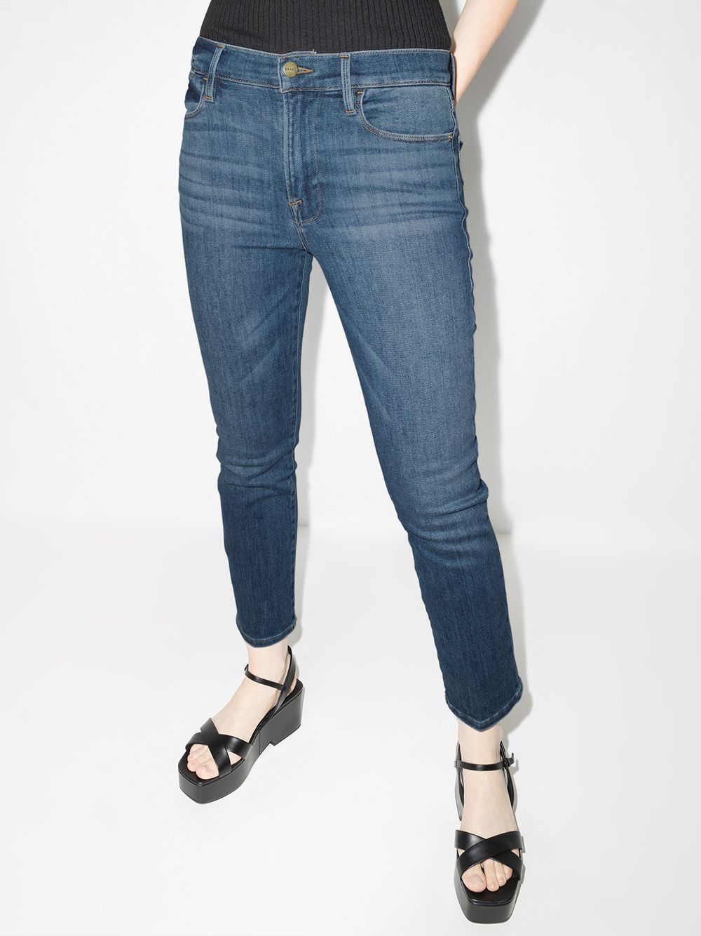 Image 2 of FRAME Core slim-fit jeans