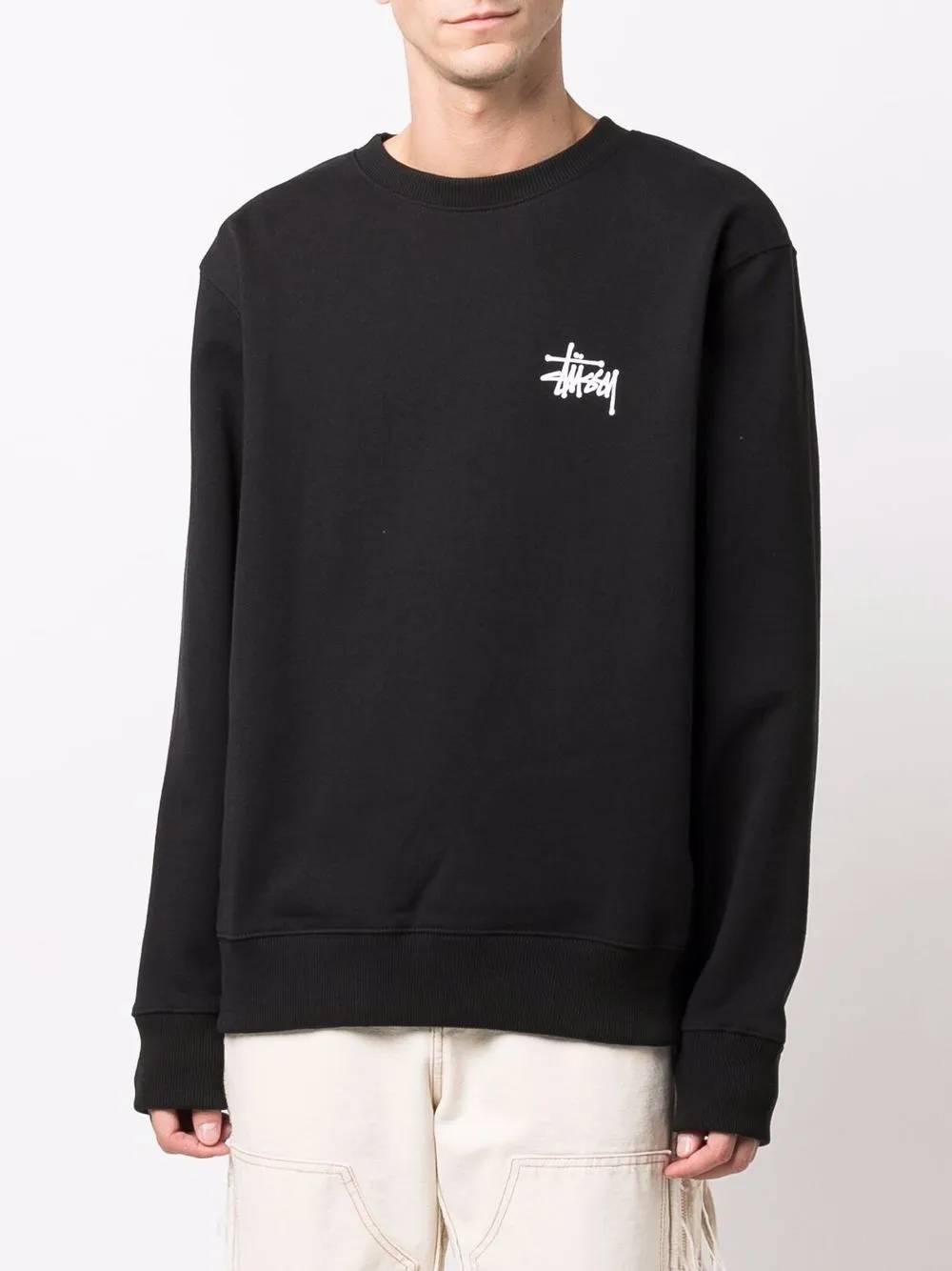 фото Stussy толстовка с логотипом