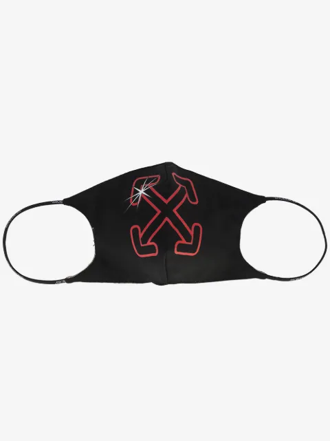 Off-White Arrow-print face mask