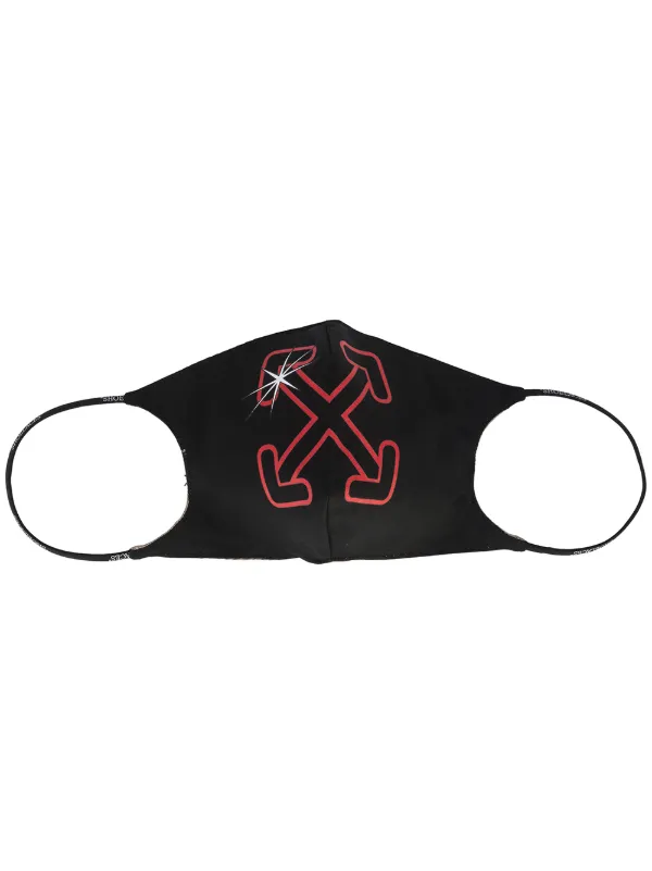 アクセサリーその他 OFF-WHITE Arrow Logo Face Mask Black 17360671_36109206_600.jpg