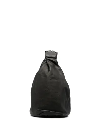 【Yohji Yamamoto】激レア 牛革 レザーリュック Y BACKPACK(FREE SIZE Black): discord Yohji Yamamoto｜THE