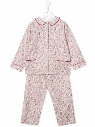 Mariella Ferrari floral print Cotton Pajamas Farfetch